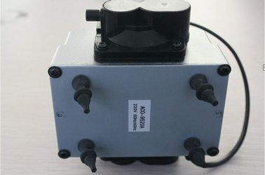Mini AC Çift Diyaframlı Hava Pompası 18KPA / Alüminyum Küçük Elektrikli Hava Kompresörü
